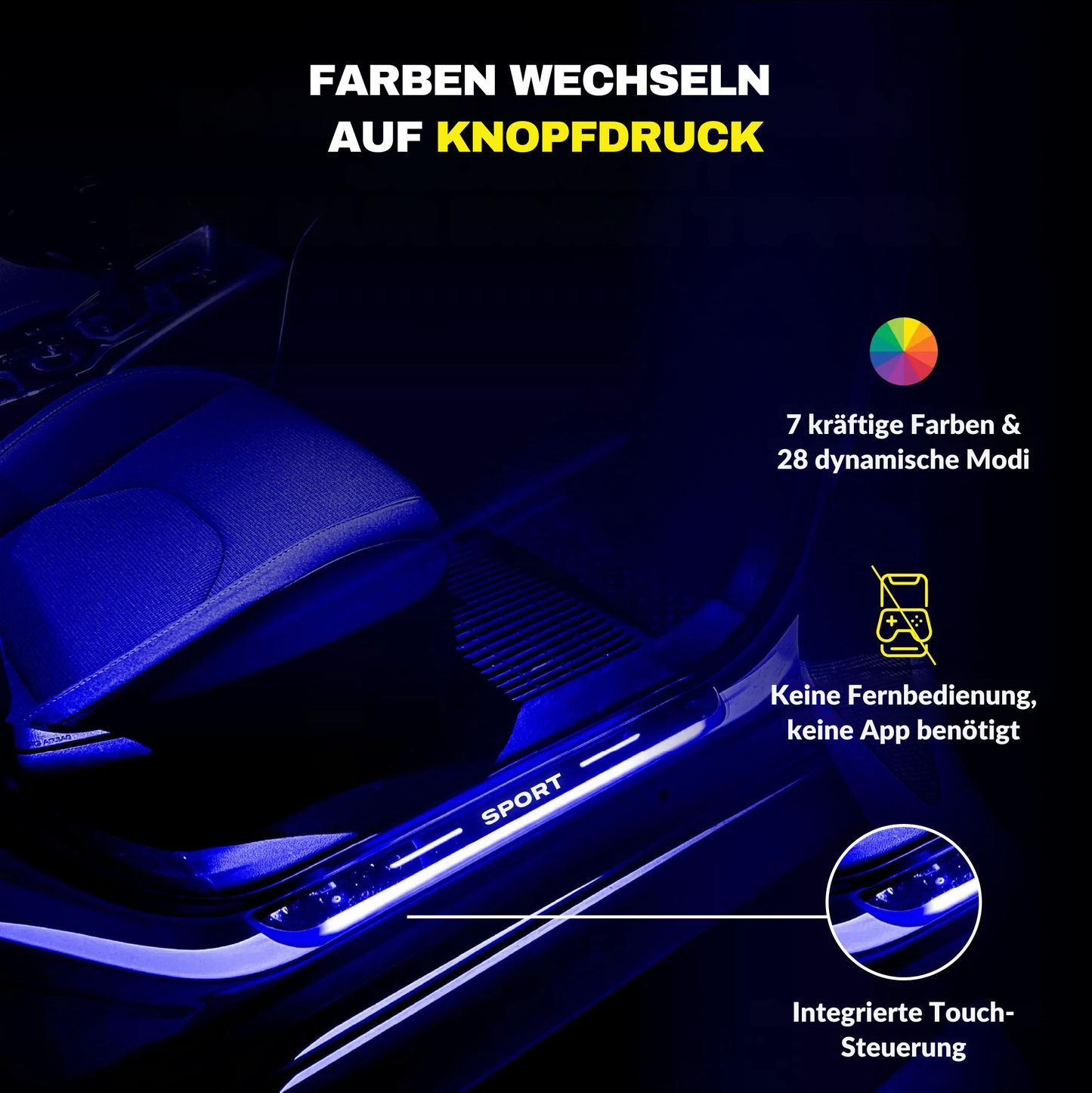 Autolumix LED-Einstiegsleiste