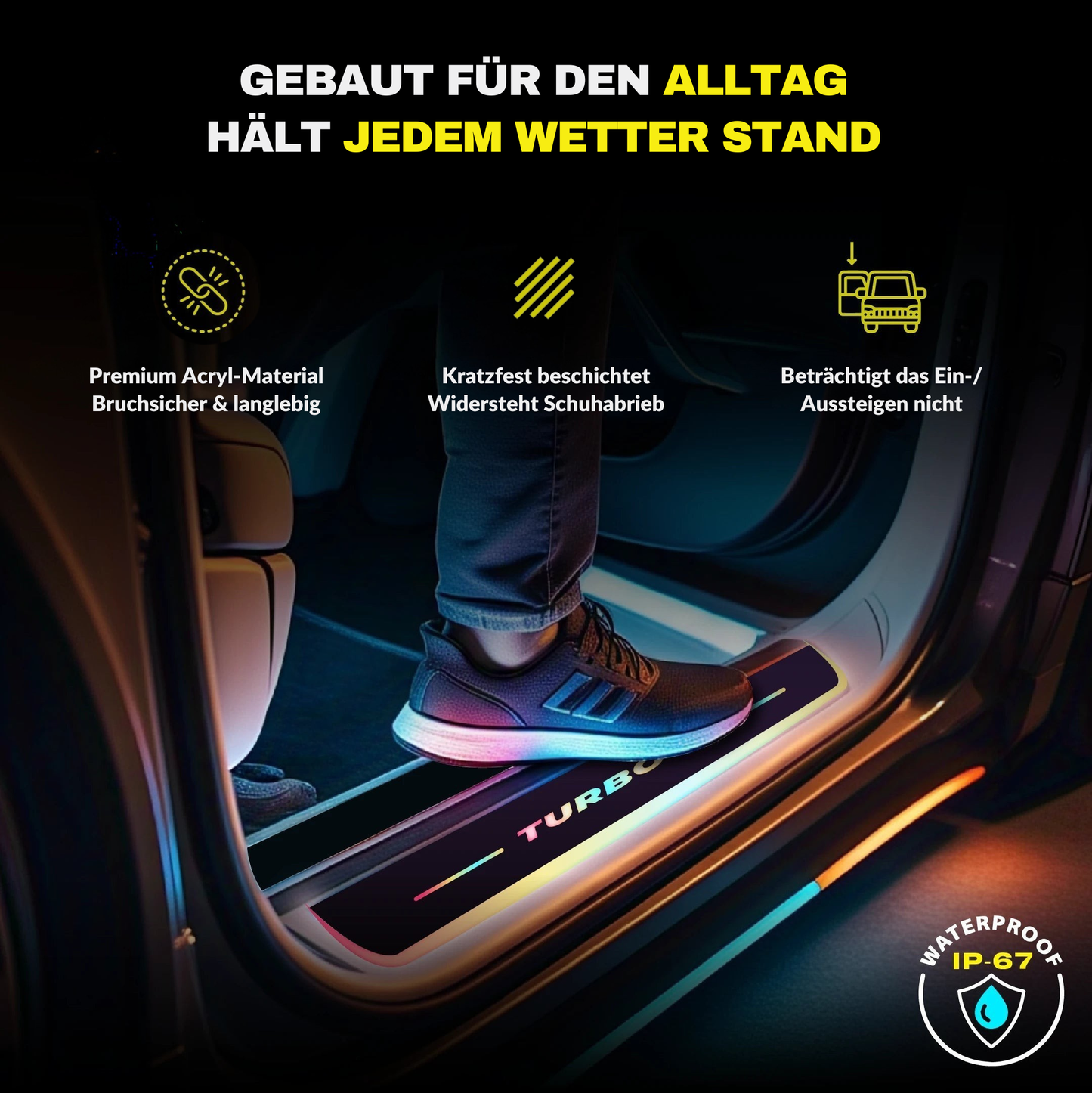 Autolumix LED-Einstiegsleiste