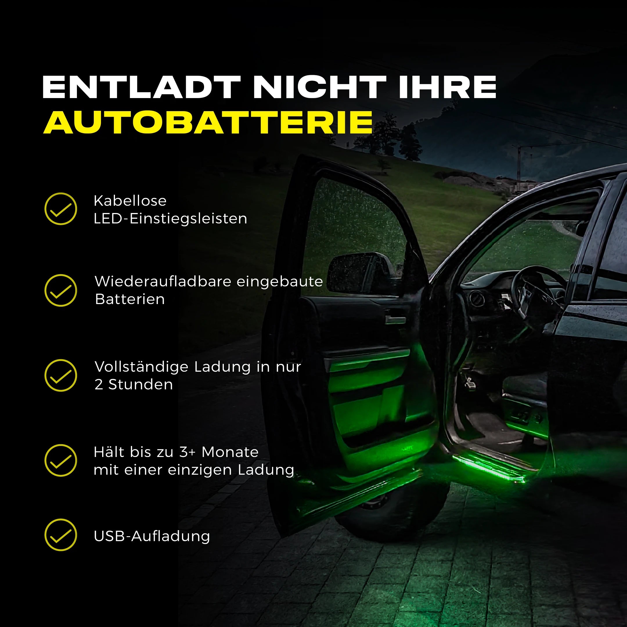 Autolumix LED-Einstiegsleiste