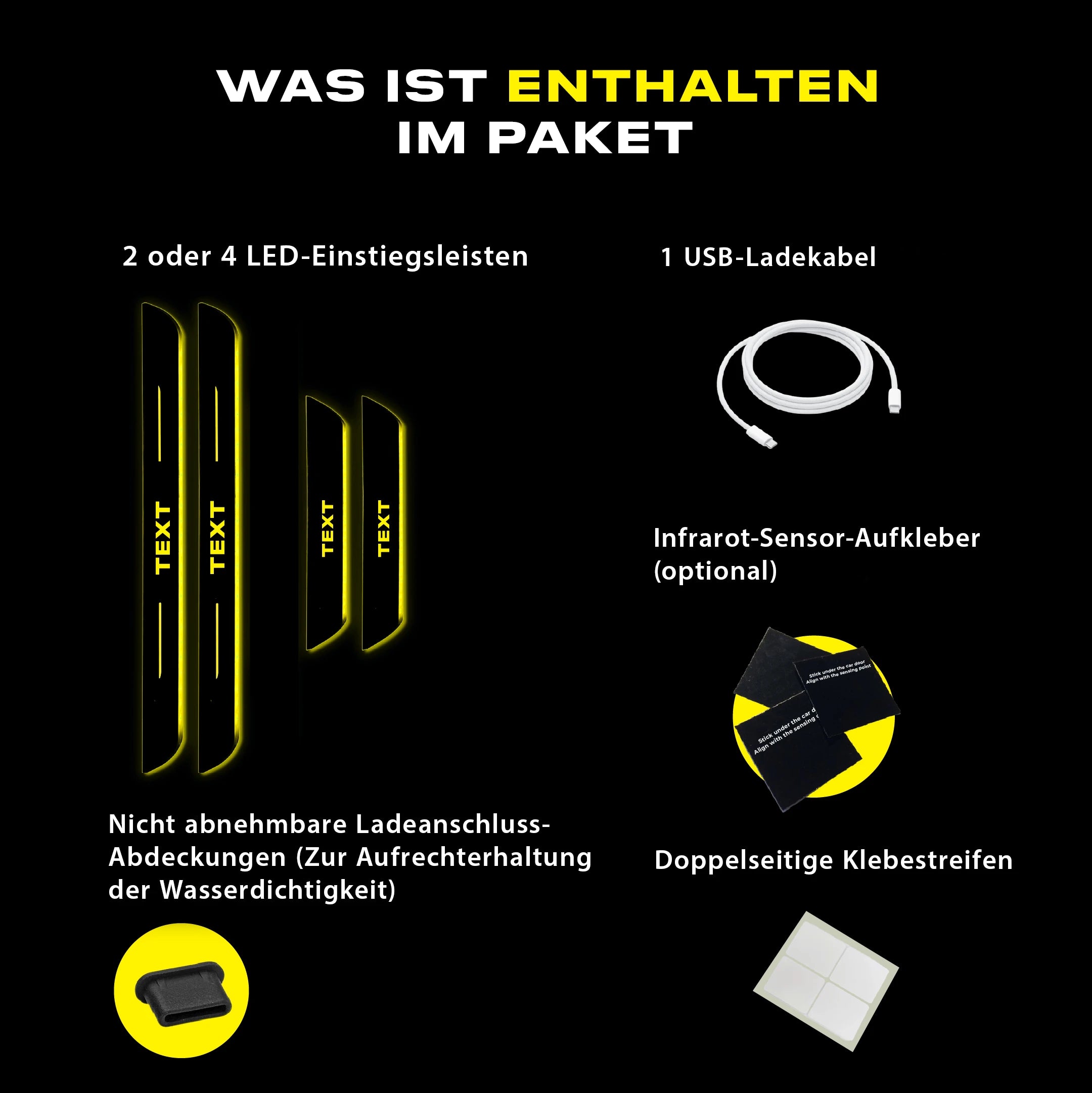 Autolumix LED-Einstiegsleiste