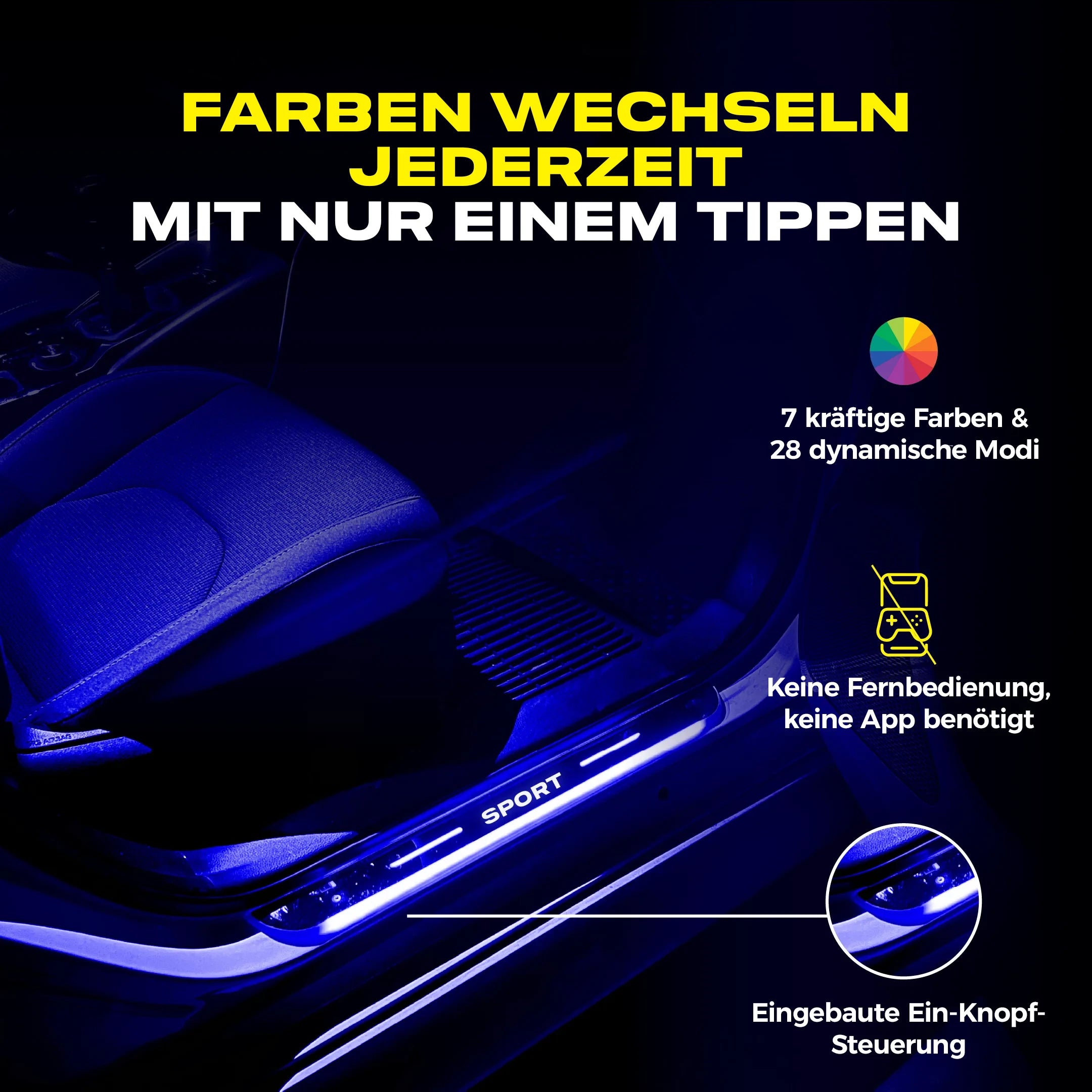 Autolumix LED-Einstiegsleiste
