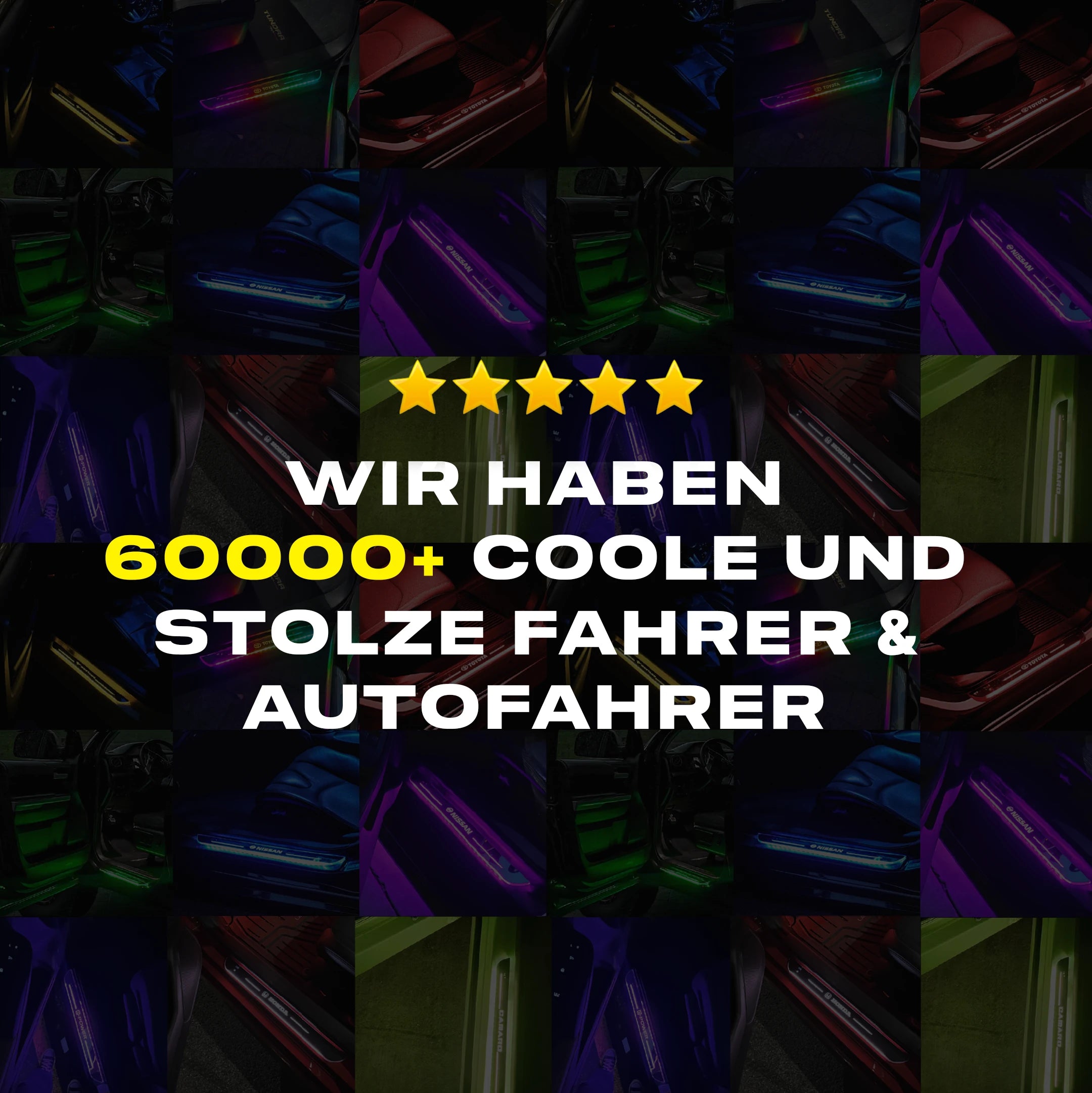 Autolumix LED-Einstiegsleiste