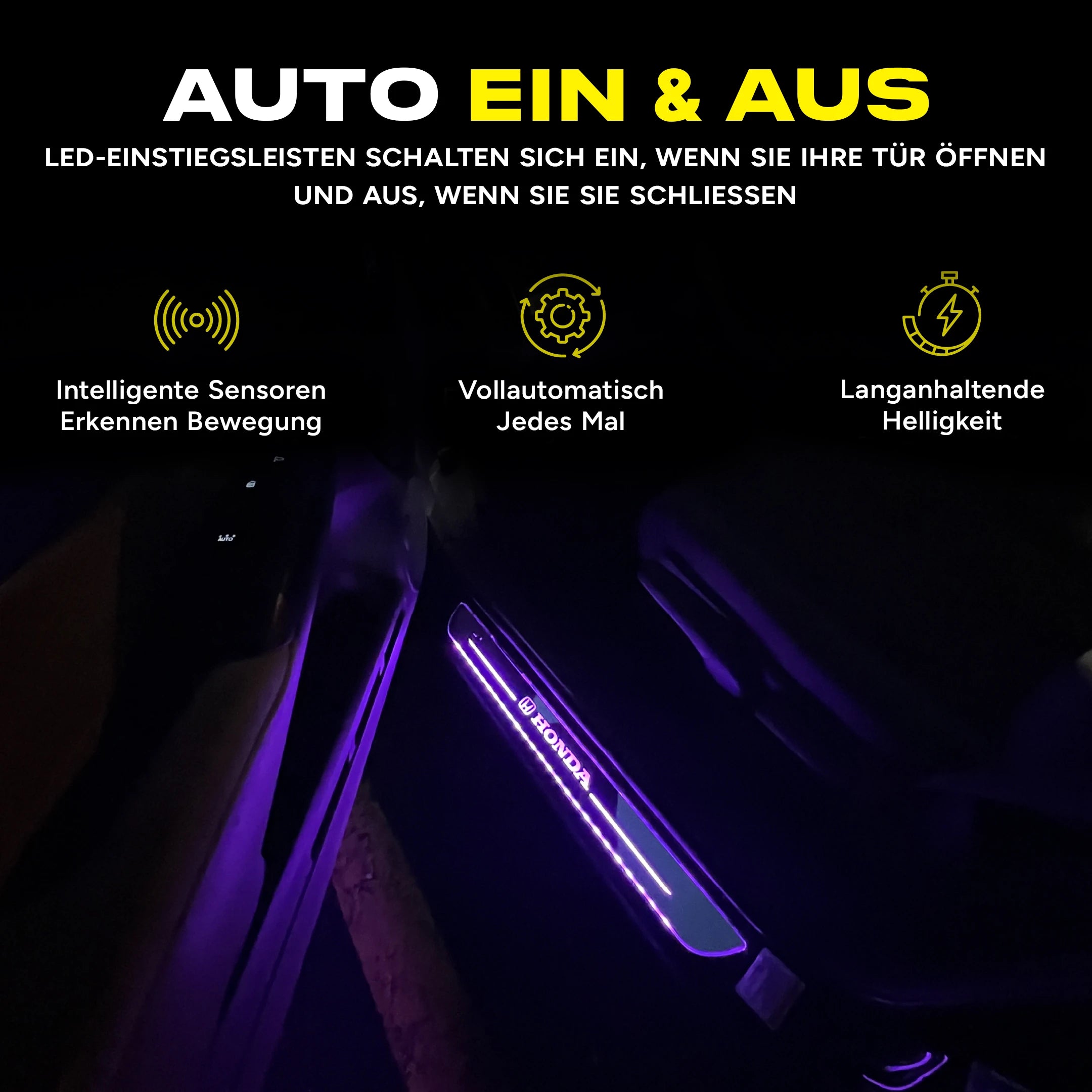 Autolumix LED-Einstiegsleiste